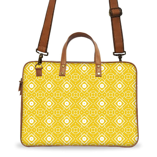 Sunshine Yellow Deluxe Laptop Bag