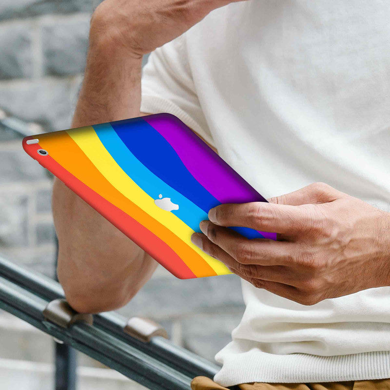 iPad Skin Pastel Rainbow