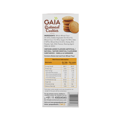 Gaia Oatmeal Cookies 200g