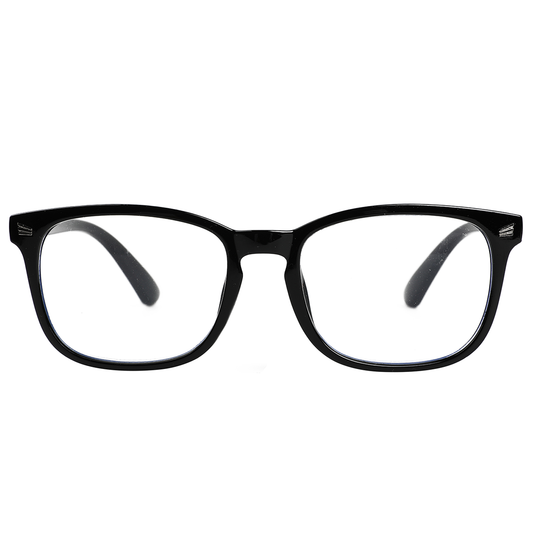 Reading Glasses with Blue Light Filter - Matt Black 0.5x - 4.0x