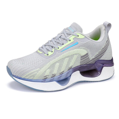 Bersache Lightweight Sports Running Shoes For Men Grey-9061