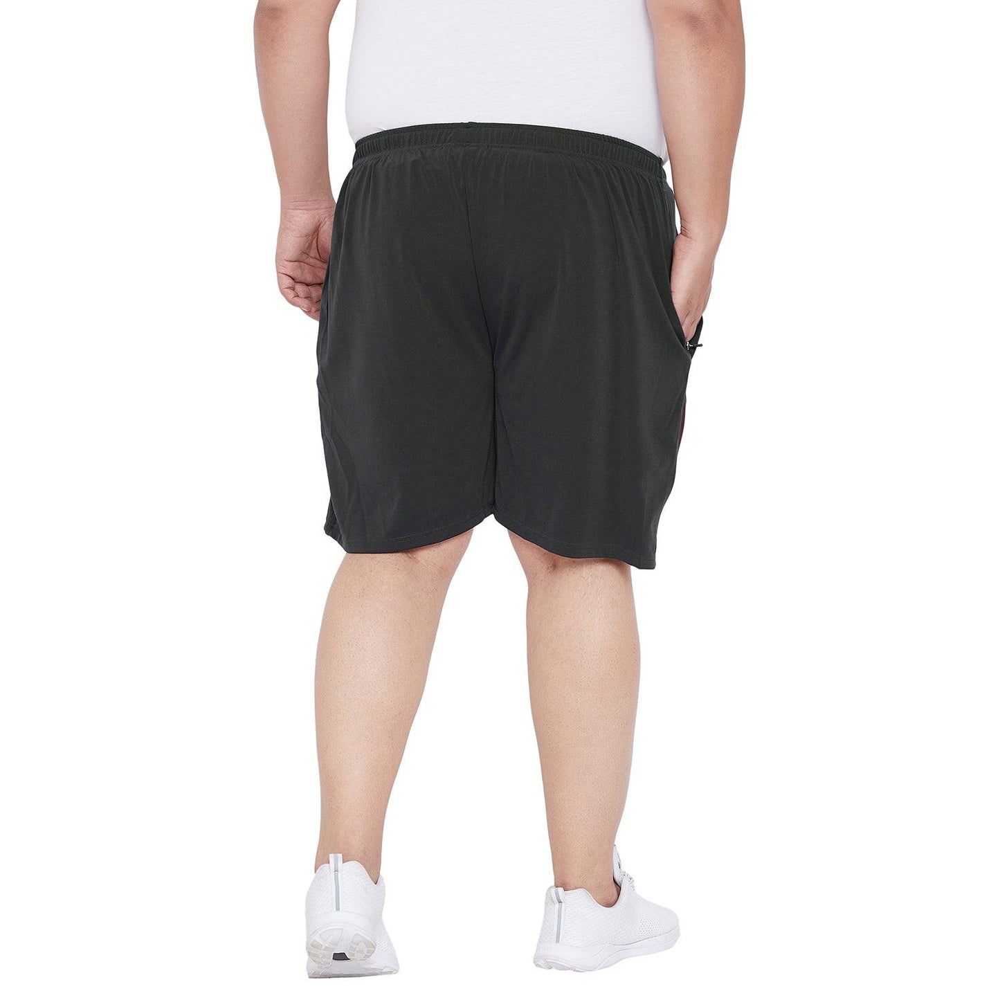 Men Plus Size Gypsy Solid Shorts