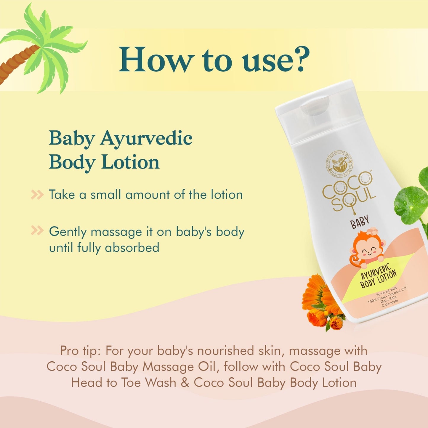 Baby Ayurvedic Body Lotion  From the makers of Parachute Advansed  200ml