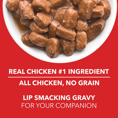 Drools Real Chicken  Chicken Liver Chunks in Gravy Adult Dog Wet Food