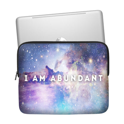 I Am Abundant Laptop Sleeve