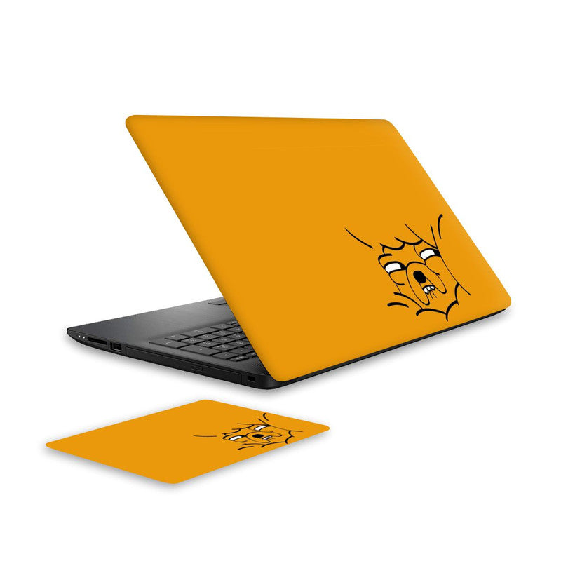 Jake The Dog Laptop Skin and Mouse Pad Combo