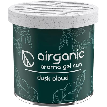 Airganic Aroma Car Freshener Combo Pack  Gel Can Dusk Cloud  Aroma Cube Arabic Oud air fragrance