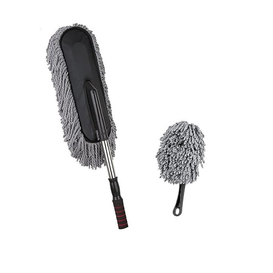 HOMEGINI Automotive Cleaning Set Dusters with Mini Interior Duster