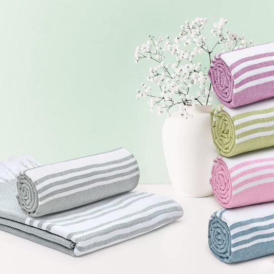 The Better Home Cotton Bath Towel 150cmx75cm 200gsm, Soft, Anti-Odour, High Absorbency, Quick Dry, Hair Drying, Large Size, Grey.