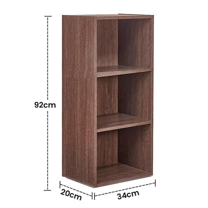 USHA SHRIRAM Book Cabinet for Storage  Sturdy  Durable Storage Book Shelf for Home Library  Ready to Assemble  Water Moisture Dust Resistant  Termite Free Book Cabinet