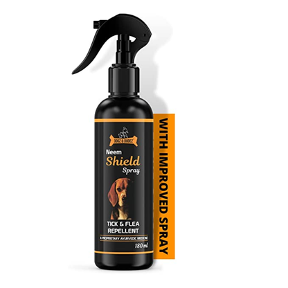 DOGZ  DUDEZ Natural Neem Shield Tick  Flea Repellent Spray for Dogs and Cats