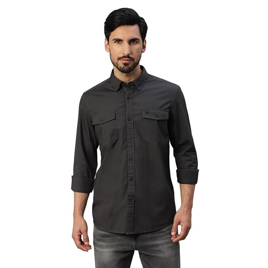 Royal Enfield Mens Regular Fit Shirt - M