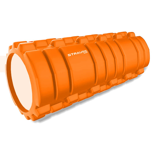 Strauss Deep Tissue Massage Foam Roller 45 cm Orange