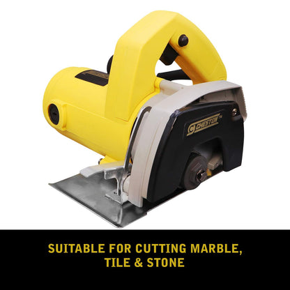 Cheston Marble Tile Stone Cutter Machine Capacity 110MM 1050 W 12000 RPMYellow