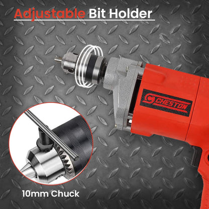 Cheston 10mm Powerful Drill Machine for Wall Metal Wood Drilling