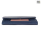 THE CLOWNFISH Gracy Collection Womens Wallet Clutch Ladies Purse with Multiple Card Slots Navy Blue