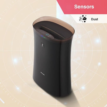 Sharp Air Purifier for Homes  Offices Dual Purification ACTIVE Plasmacluster Technology