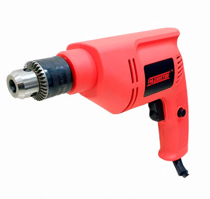 Cheston 10mm Powerful Drill Machine for Wall Metal Wood Drilling with 13 HSS bits for Drilling in Wood Metal Plastic DRILL WITH 13HSS BITS