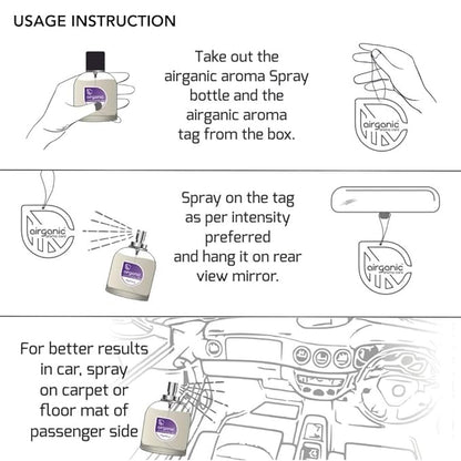 AIRGANIC Aroma Fine Spray Combo -Mystery  Musk Blast Fine Spray - 25 ml each