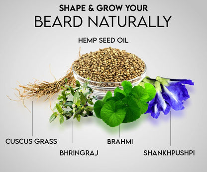 Urbangabru Combo - Beard Booster Oil 60 ML Enriched with Natural Herbs and Beard Wax 50 Gram - All Type of Beard Kit