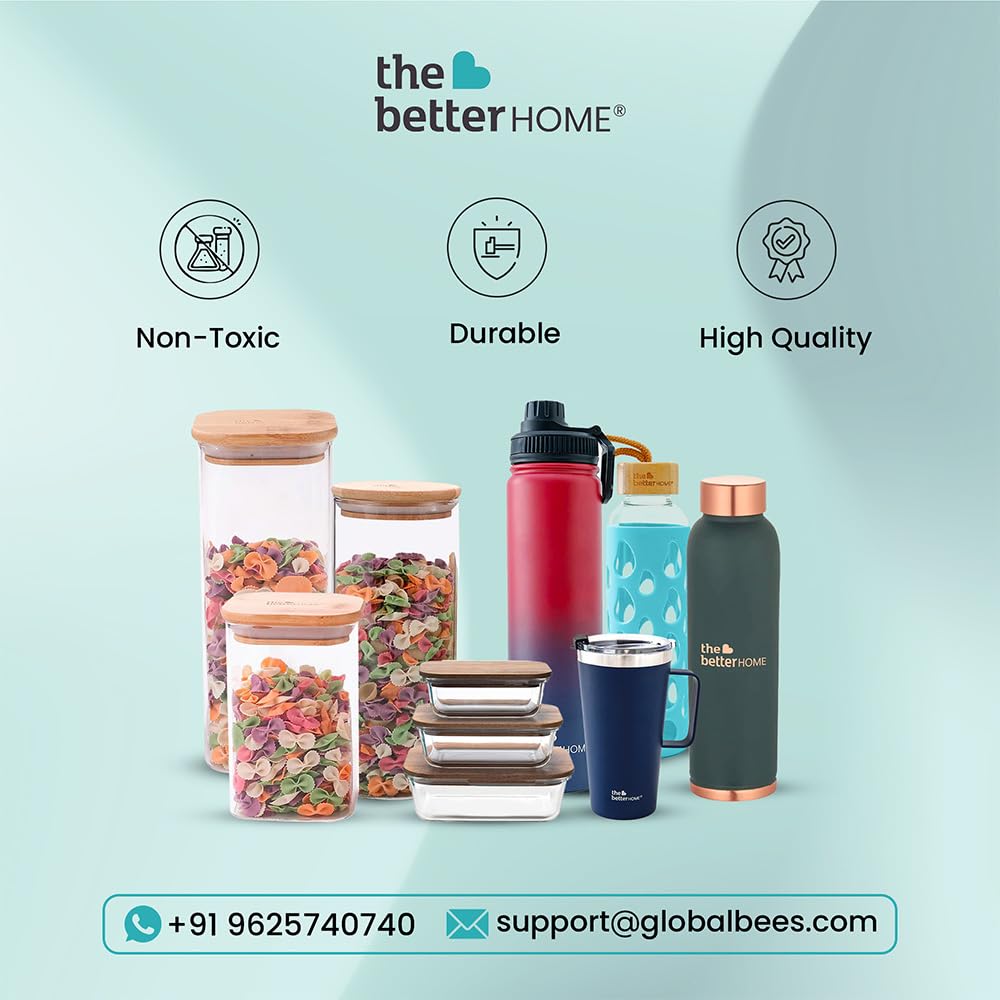 The Better Home Ceramic 4 Pc Bathroom Set: Soap Dispenser, Toothbrush Holder, Soap Holder, Tumbler, White.