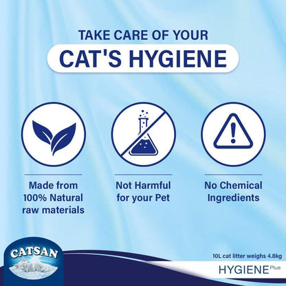 Catsan Hygiene PlusUnscented Non Clumping100 Natural Cat Litter