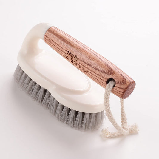 The Better Home Wooden Multi-Purpose Cleaning Brush for Kitchen, Bathroom, All Surfaces, Wet and Dry Tile Cleaner.