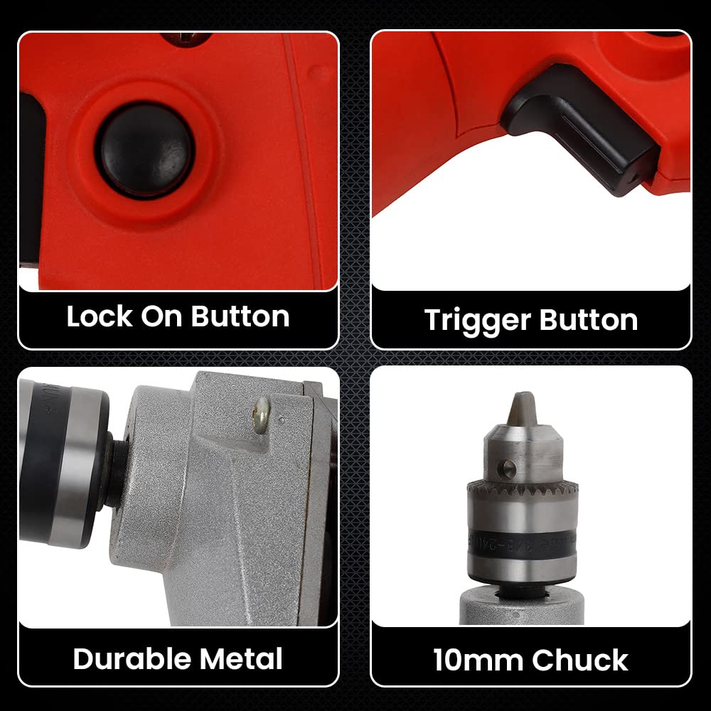 Cheston 10mm Drill Machine DRILL WITH 13HSS AND 1 WALL BIT