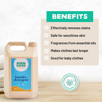 Born Good Plant Based Pet Safe Fragrance Liquid Laundry Detergent