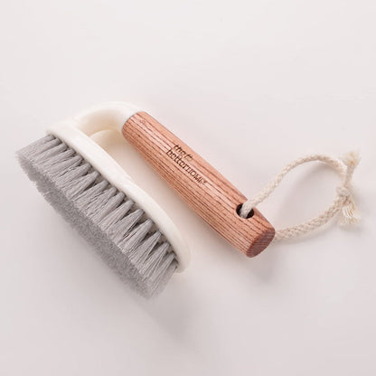 The Better Home Wooden Multi-Purpose Cleaning Brush for Kitchen, Bathroom, All Surfaces, Wet and Dry Tile Cleaner.