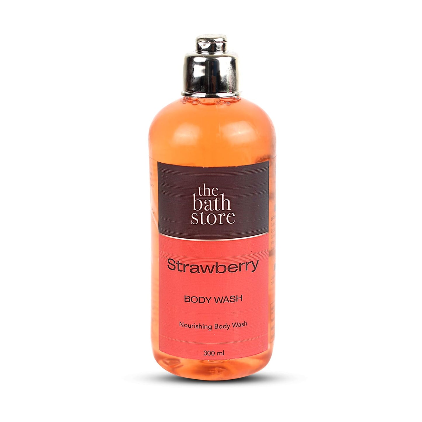 The Bath Store Strawberry Body Wash  Refreshing and Invigorating  Fights Body  Back Acne  Removes Dead Skin Cells  Paraben Free  Cruelty Free Suitable for all Skin Types - 300ml