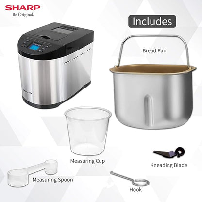 SHARP Atta and Bread Maker for Home Kitchen  Fully Automatic Functions