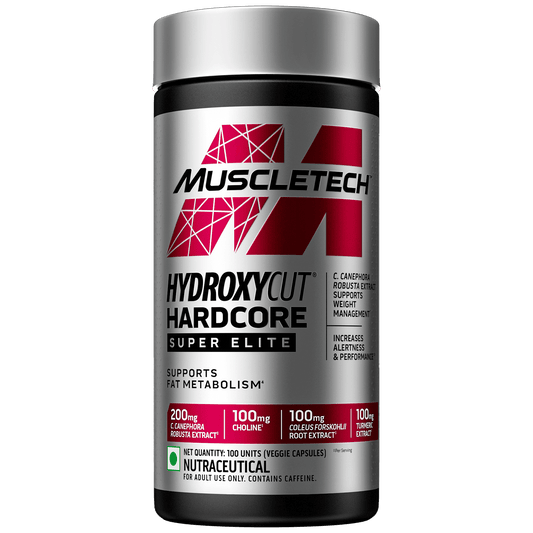 MuscleTech Hydroxycut Hardcore Super Elite  100 capsules  Fat Metabolism