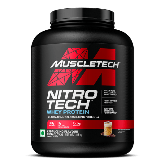 MuscleTech NitroTech Whey Protein Cappuccino - 1.81kg