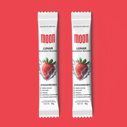 Moon Lunar Strawberry Hydration Stick Pack of 2