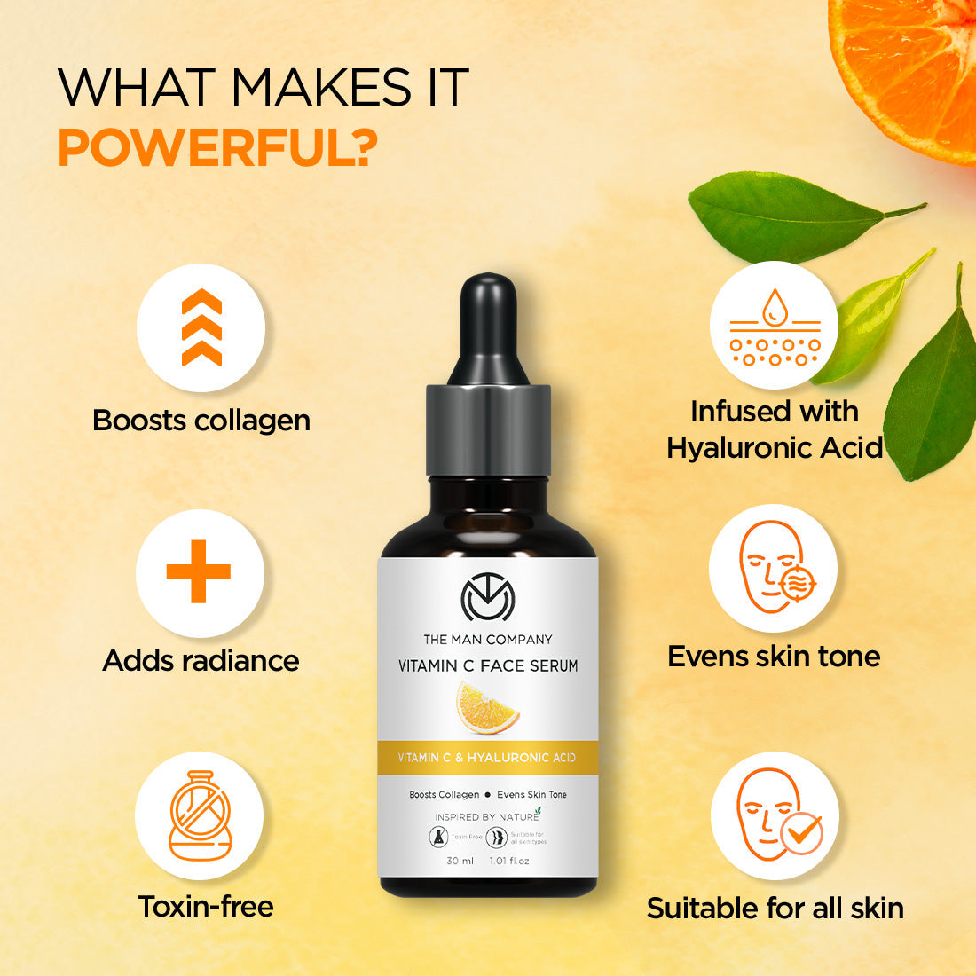 Vitamin C Face Serum  Vitamin C  Hyaluronic Acid