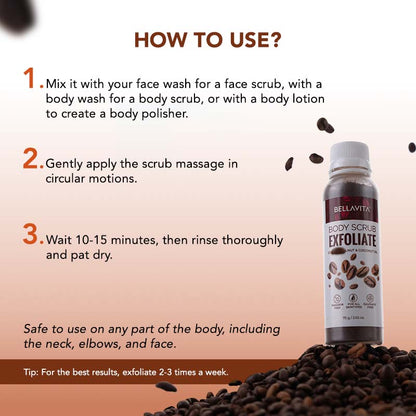 Exfoliating Coffee Body Scrub  - 75gm