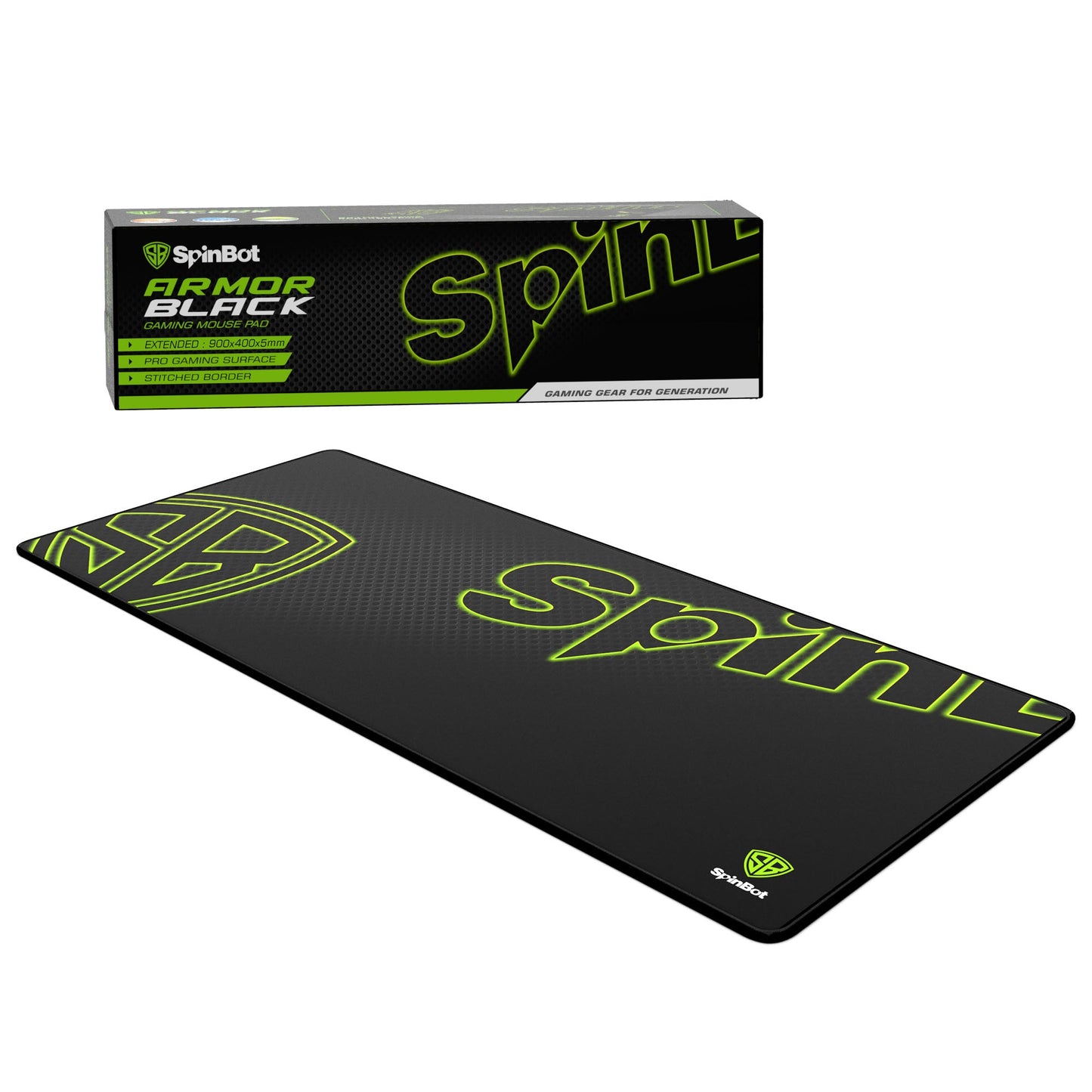 SpinBot Armor 5mm Thick Heavy Duty Pro Gaming MousePad - XXL