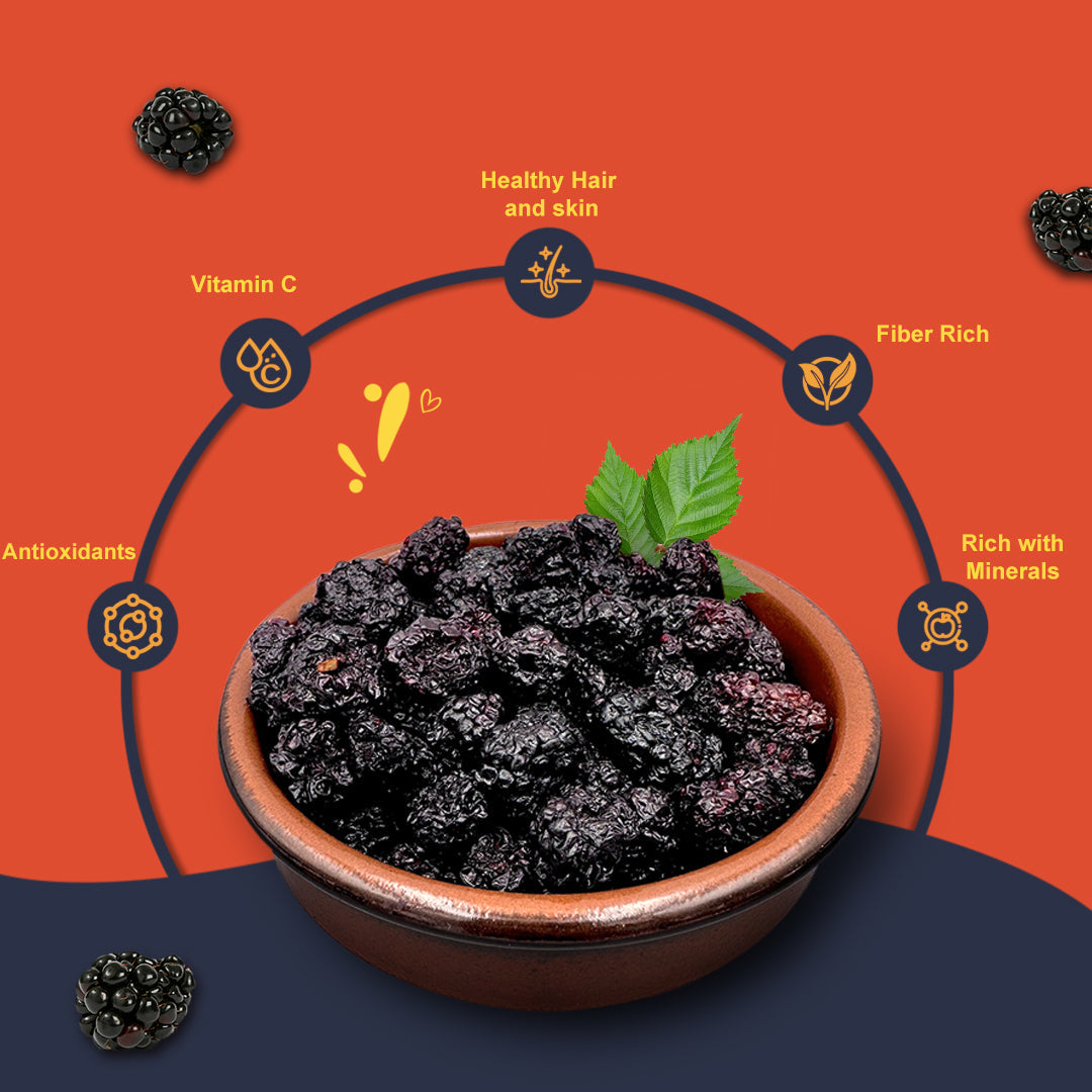 Premium Seedless Blackberries 250g