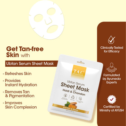 Ubtan Serum Sheet Mask