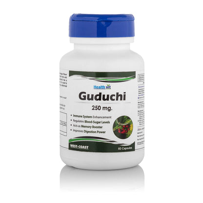 Healthvit Guduchi 250 mg 60 Capsules