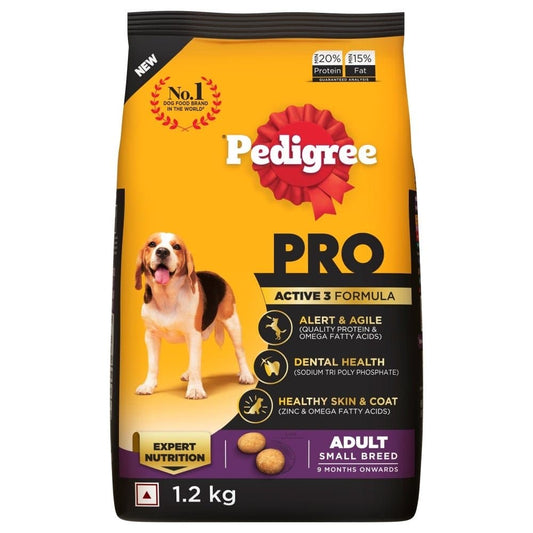 Pedigree PRO Expert Nutrition Adult Dry Dog Food for Small Breed