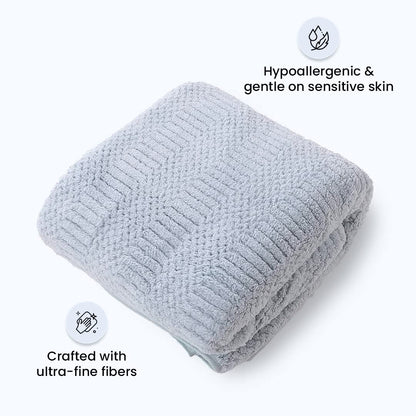 The Better Home Microfiber Bath Towel, Soft, Lightweight, Absorbent, Quick Drying, 140cm x 70cm, Pack of 4 (Pink/Beige) or Pack of 2 (Pink/Green).