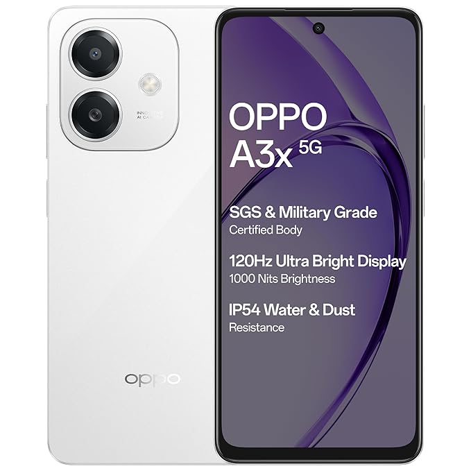 Oppo A3X 5G 4GB 64GB Starlight White