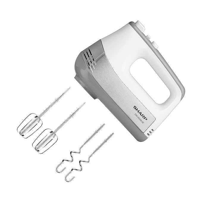 SHARP Hand Mixer EM-H50N-W 500W 5-Speed