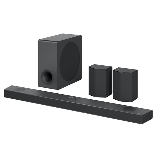 LG Sound Bar with Surround Speakers S95Qr-9.1.5 Channel810 Watts OutputHome Theater Audio with Dolby AtmosDTSXImax EnhancedWi-FiMulti