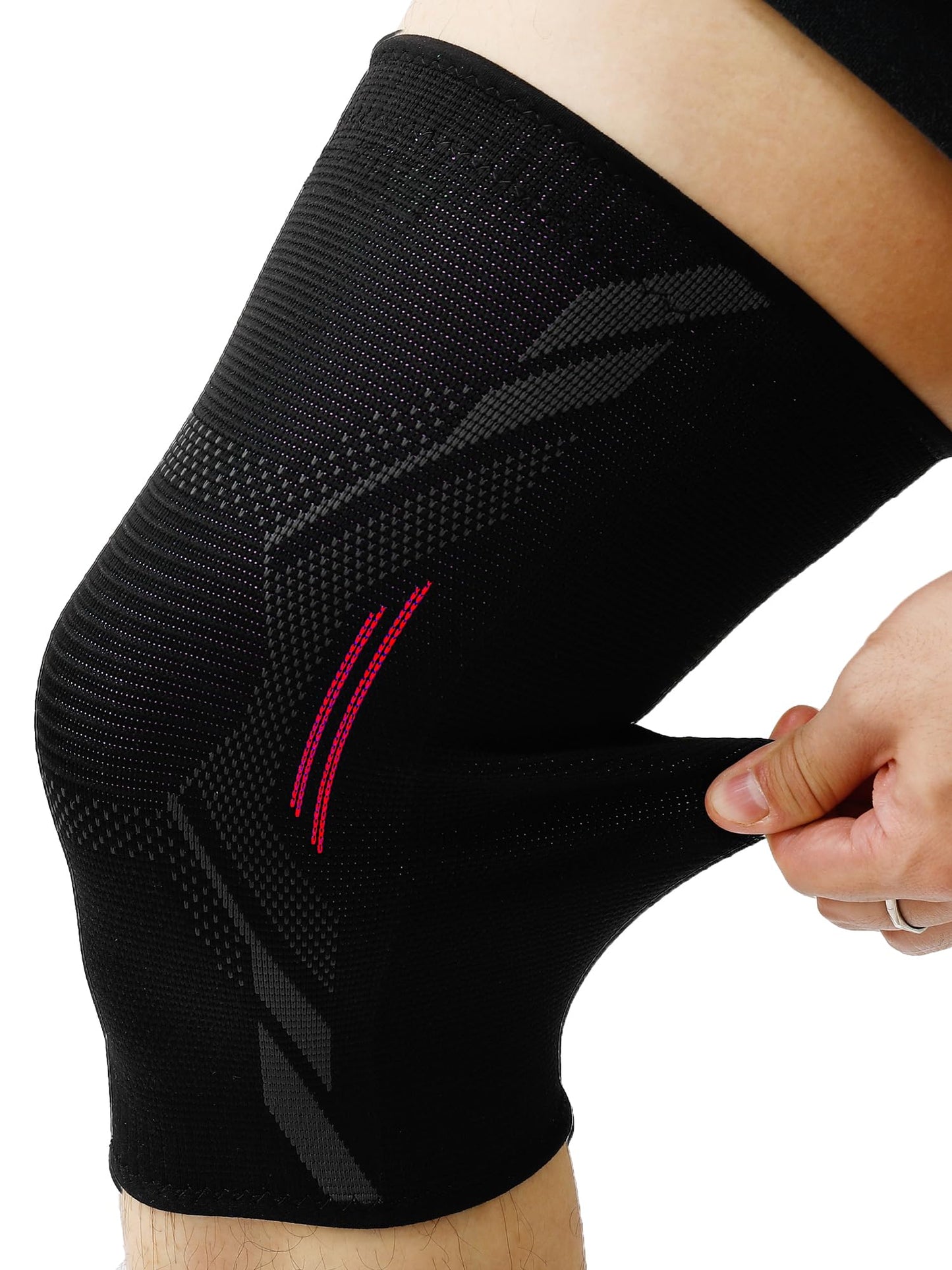 STRAUSS Sports Knee Caps for Women and Men  Supportive Knee Cap for Joint Protection I Includes Knee Support for Women and Men