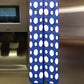 Heart Home Dots Design PVC 2 Pieces FridgeRefrigerator Handle Cover Sky Blue CTHH05390