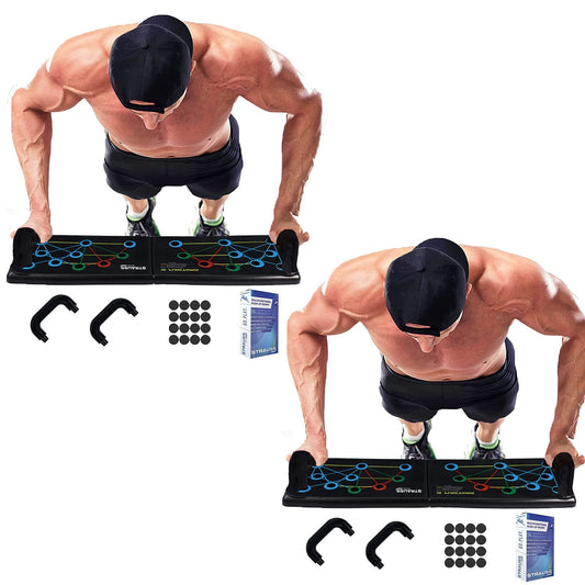 Multifunctional Push Up BoardPushUp BarPushUp Stand for Chest PressPack of 2