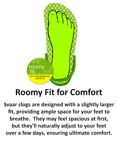 SVAAR Mens Super Comfortable Clogs  Sandals with Adjustable Back Strap for Men